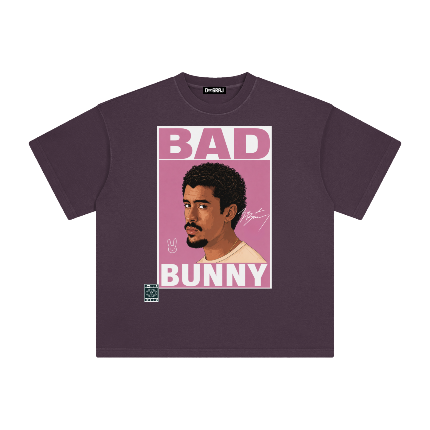 bad bunny Vintage Washed T-Shirt