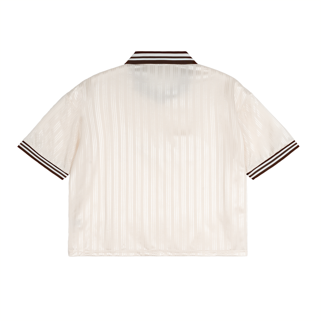 Ireland Striped Polo Collar T-Shirt