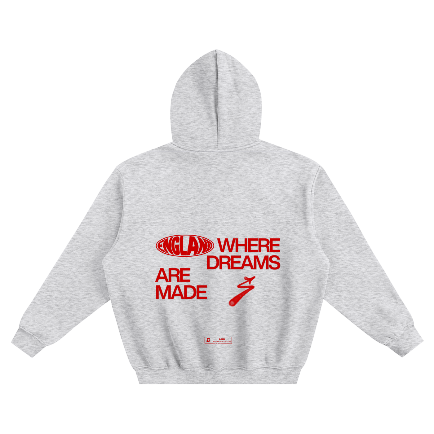 England dreams Fleeced Boxy Hoodie