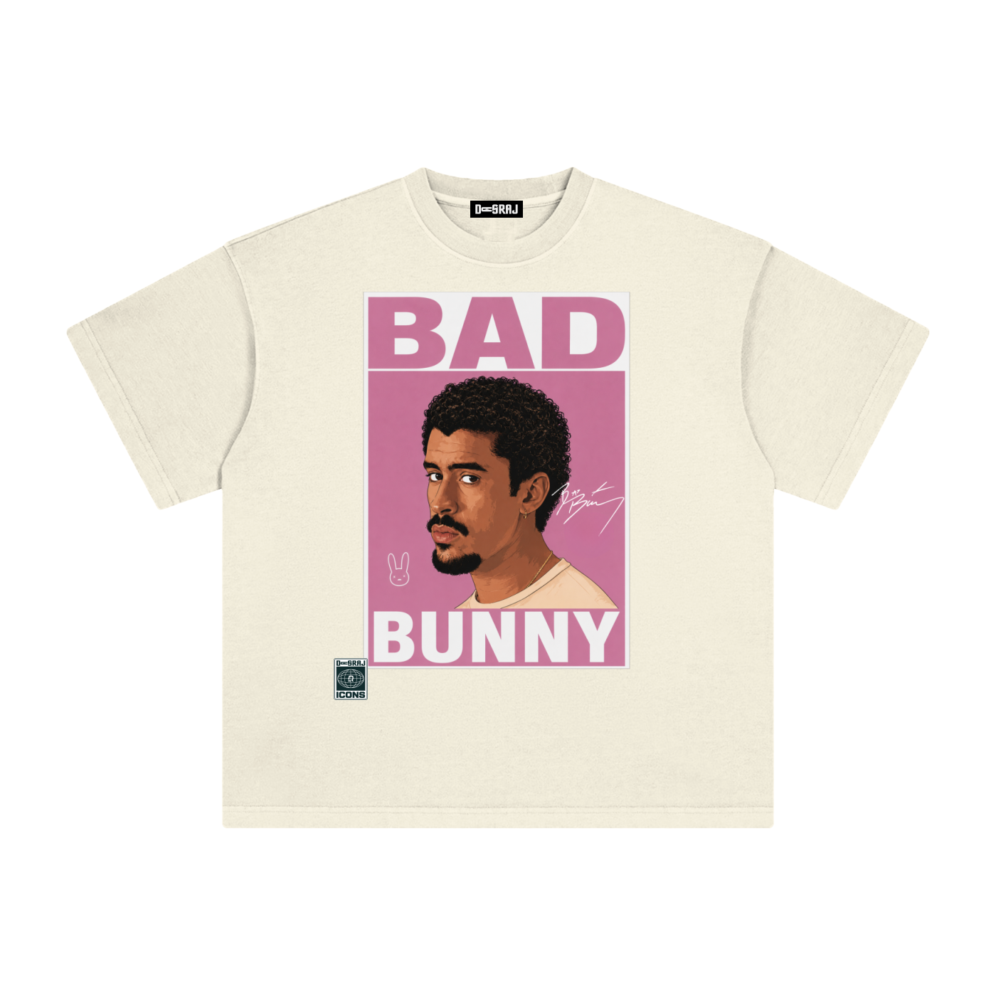 bad bunny Vintage Washed T-Shirt