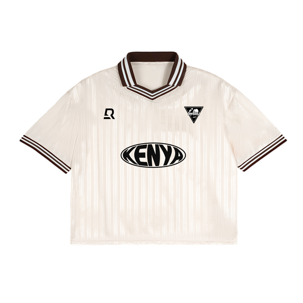 Kenya Striped Polo Collar T-Shirt