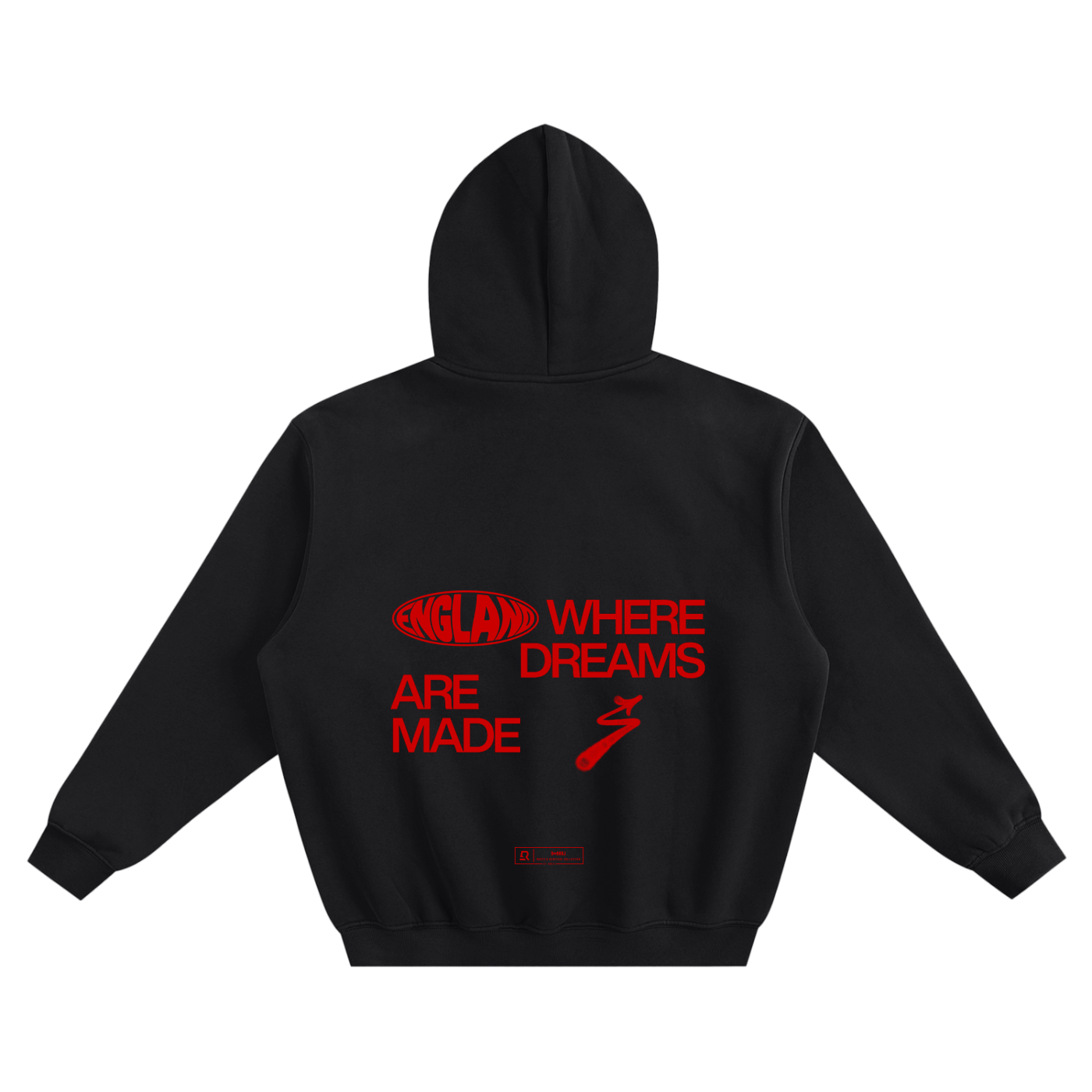 England dreams Fleeced Boxy Hoodie