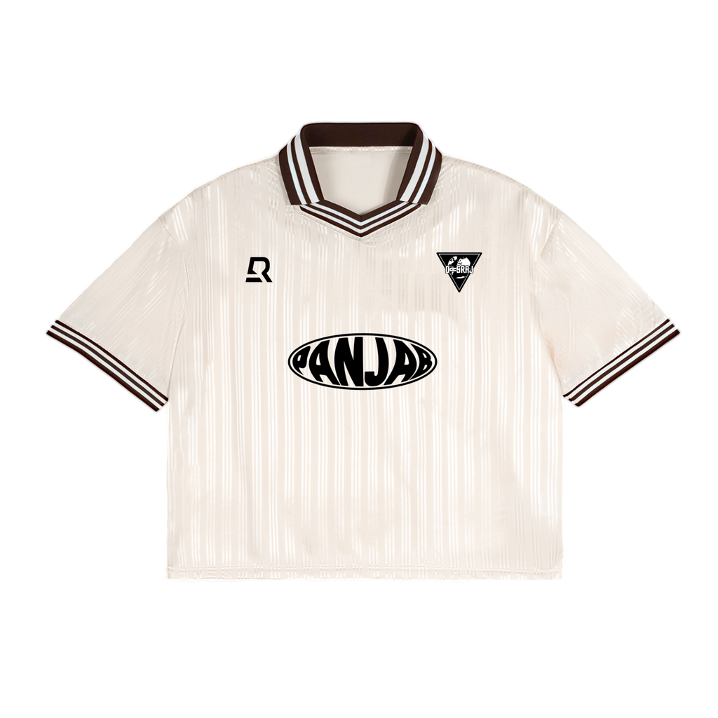 Panjab Striped Polo Collar T-Shirt