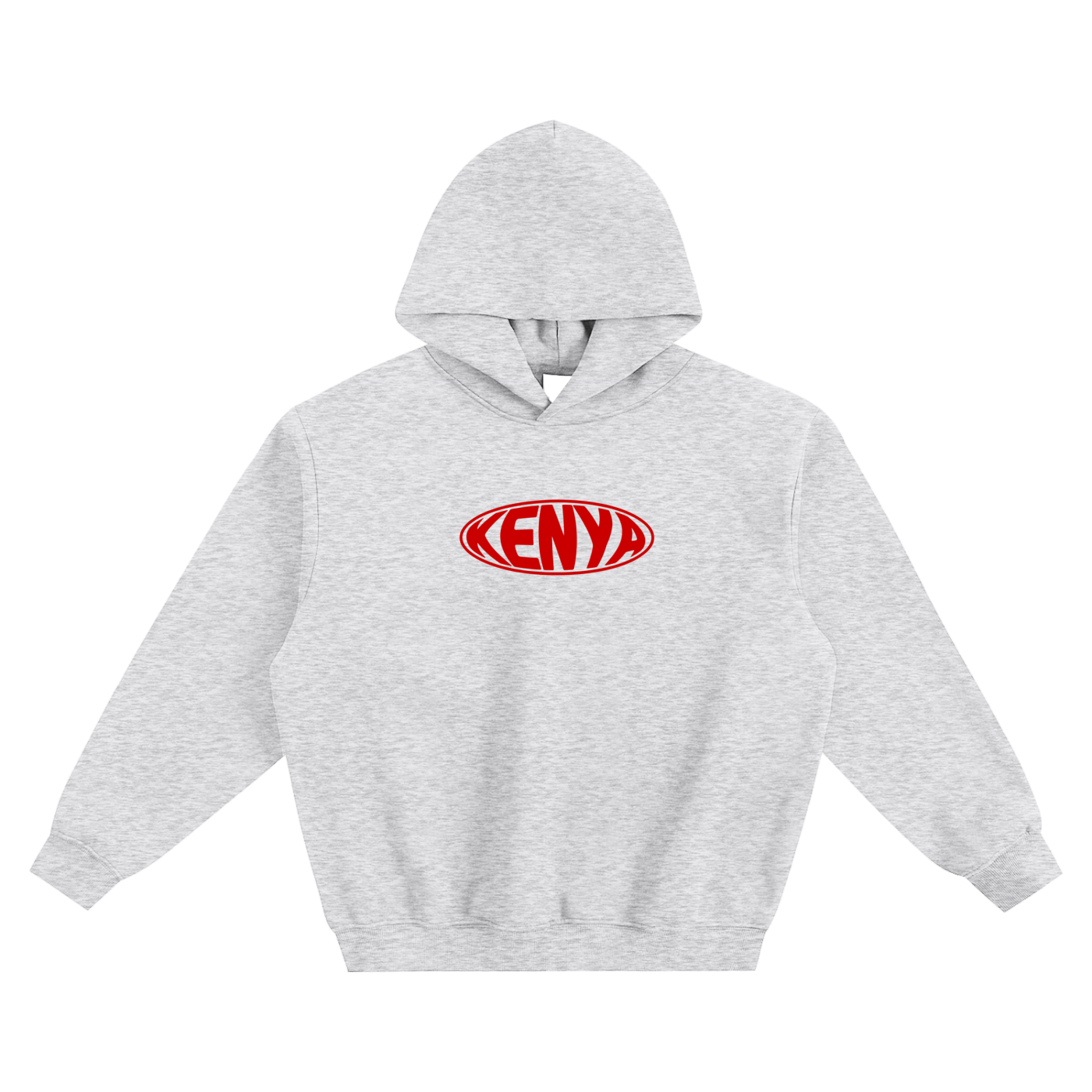 Kenya dreams Fleeced Boxy Hoodie