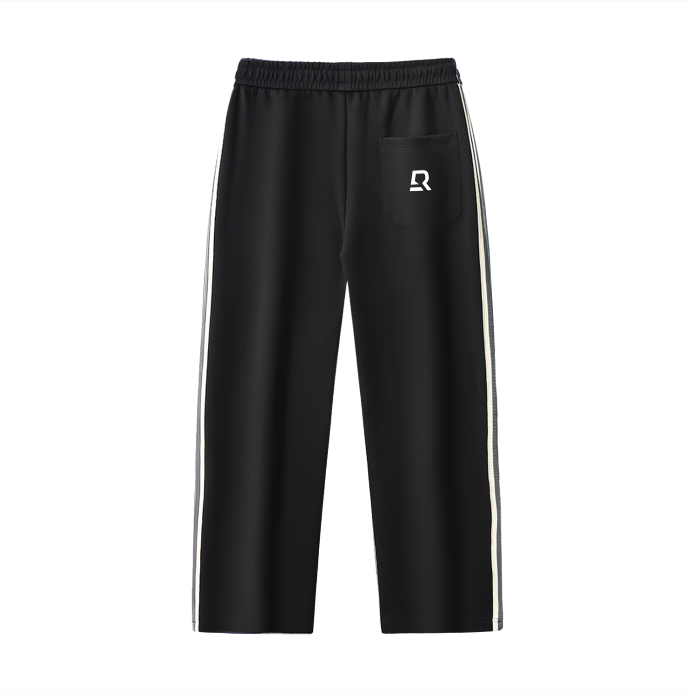 Panjab Legacy Club Side-Stripe Straight-Leg Pants