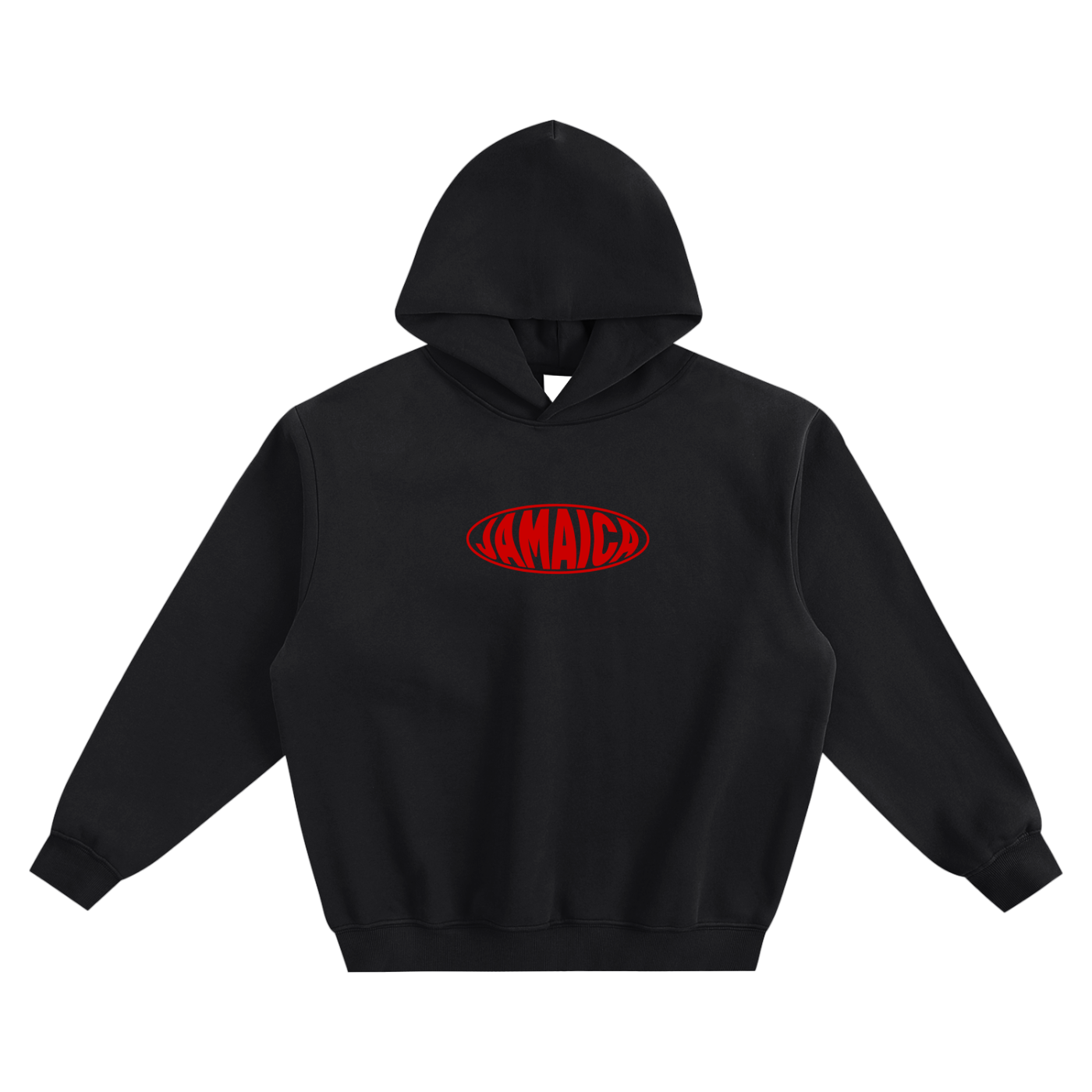 Jamaica dreams made Fleeced Boxy Hoodie