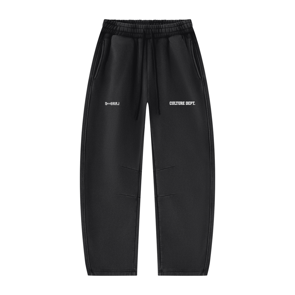 Culture Dept. Washed Barrel Leg Fleece Sweatpants Elite